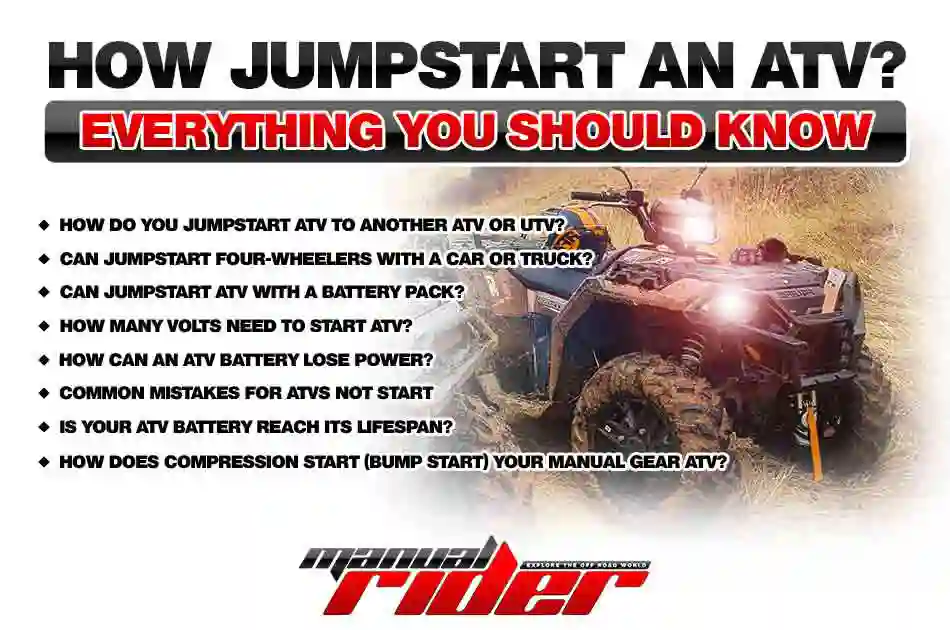 How jumpstart an ATV