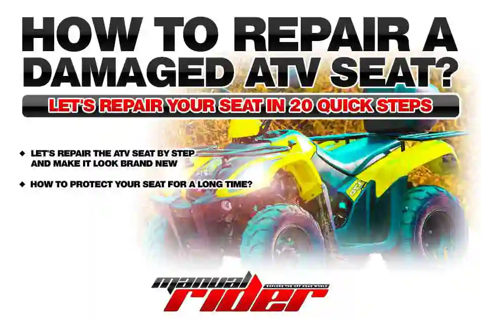 How to repair a Damaged ATV seat