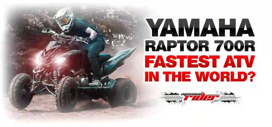 Yamaha raptor 700r fastest atv in the world