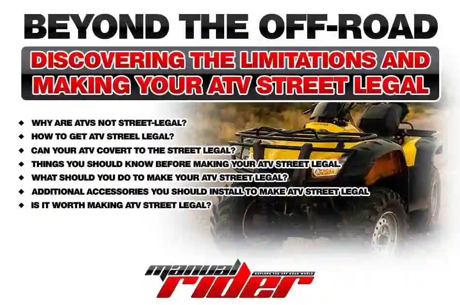 Why ATV not street legal