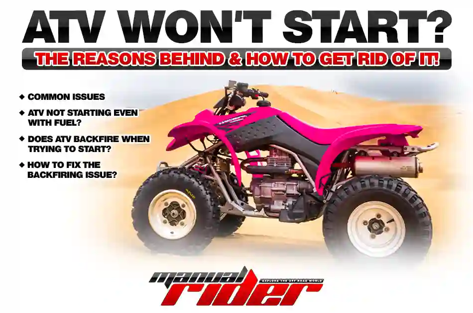 atv wont start